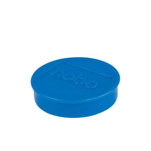 NOBO 10 db 38 mm-es erős kék mágneskorong