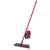 Vileda Ultramax mop set, red and gray, microfiber mop with wringer, easy cleaning