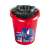 Vileda SuperMocio mop bucket with wringer, red, 10L