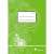VICTORIA Circle "20-32" A5 Notebook, 32 pages, green cover with white swirls