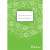 VICTORIA Circle "20-32" A5 Notebook, 32 pages, green cover with school icons