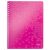 Leitz "Wow" 80 sheets A4 pink checkered spiral notebook 80755350