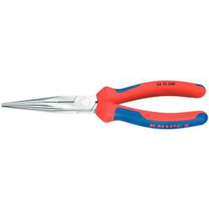 KNIPEX hosszú orrú fogó piros és kék markolattal, 200mm - Knipex