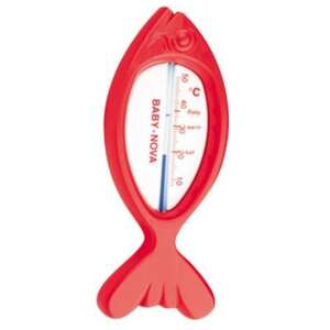 Baby-Nova halacskás fürdővízhőmérő - piros/fehér 38542422 