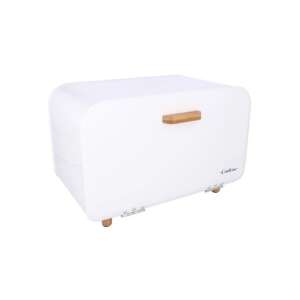White bread box with bamboo legs, Cookine brand - Bread Bin