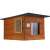 Cool flat-roofed insulated Cat House with scratching post and name plate- In several colours 38557986