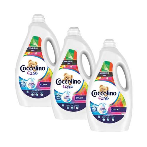 Coccolino Care Washing Gel Pack - Color 180 wash (3x2.4l)
