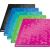 LEITZ "Wow" A5 checkered 80 sheets hardcover varnished blue 92053669