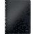 LEITZ "Wow", A4, 80 pages, checkered, black Spiral notebook 58117845