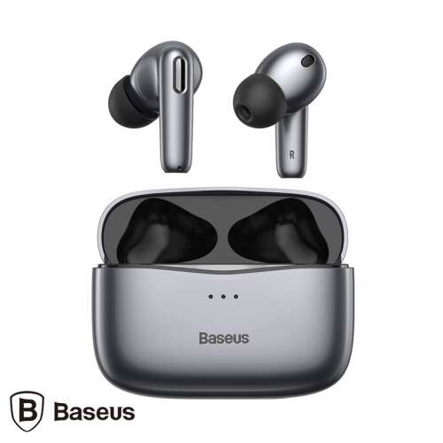 Baseus Bluetooth vezeték nélküli fülhallgató/headset SIMU ANC S2 - Szürke 38581536