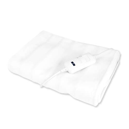 Esperanza Satin electric heating blanket, white