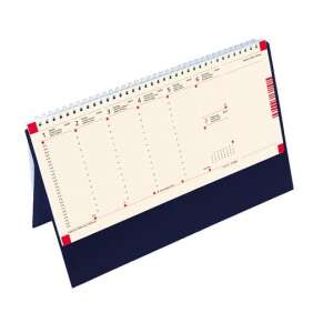 TOPTIMER Calendar, birou, în picioare, TOPTIMER, blocnotes, albastru 38644415 Calendare