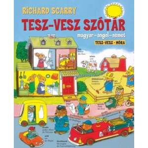 Tesz-Vesz szótár - Magyar-angol-német 45503169 Gyermek nyelvkönyv