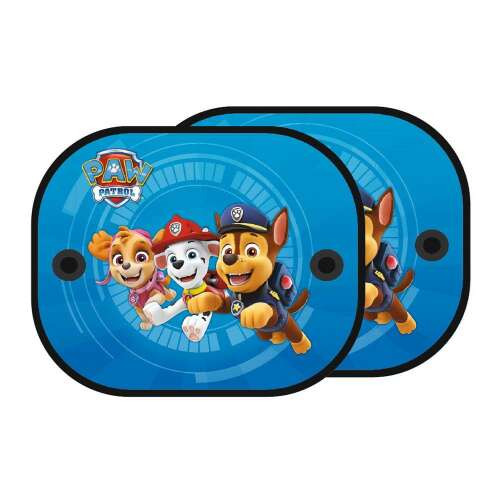 Paw Patrol autós napellenzők, 2 db, kék, 44x36cm, védje meg gyermekét a naptól