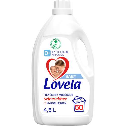 Lovela Baby Hypoallergenes Flüssigwaschmittel für Buntwäsche 4,5l