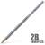 Faber-Castell Grip 2001 2B dreieckiger Graphitstift, 2B Härte