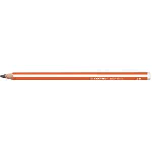 STABILO Trio thick 2B orange dreieckiger Graphitstift - Schreibwaren