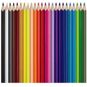 MAPED "Color Peps" háromszögletű 24 különböző színű akvarell ceruza készlet ecsettel 58316355 