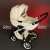 Gallardo Baby Unique #krém Eco-bőr - kézzel - hímzett #fekete-piros - kalocsai mintával 30229429}