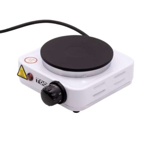 TOO SHP-094W-500W tragbare elektrische Kochplatte, weiß, 1 Kochzone