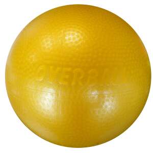 Yellow Overball 23 cm exercise ball, made in Italy - Body shaping