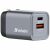 Verbatim GNC-35 utazó adapter EU/UK/US USB-C/USB-A GaN 35W 107261720