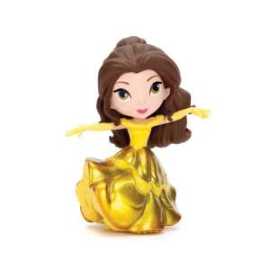 Figurka metalowa Disney Princess Belle 10 cm w złotej sukni - Produkt dla fanów gamingu
