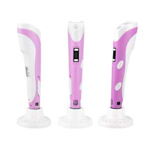 3D Pen for Kids, Pink Magic Pen with Stand, Three Angles - Ramiz