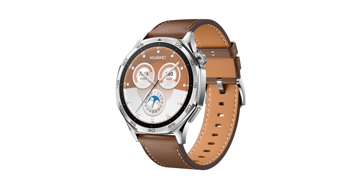 Huawei watch gt 5 brown 46mm 55020DKJ | Pepita.com