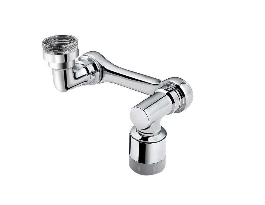 Whimlets Csaptelet adapter, vízfogyasztás takarékos funkcióval, króm, ezüst