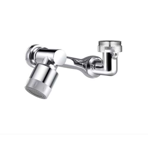 Króm rugalmas csaptelep hosszabbító 360 fokos forgással, a terméket oldalról mutatja