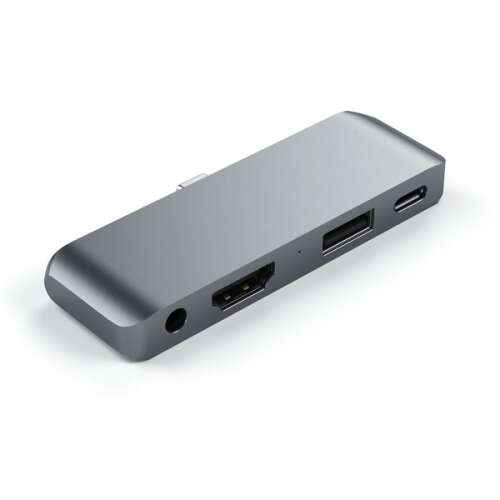 Satechi ST-TCMPHM USB-C Hub HDMI, USB-A, SD kártyaolvasóval és audio jackkel