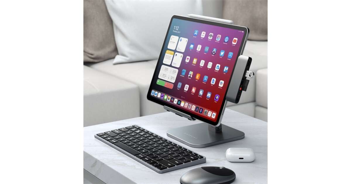 Satechi ST-MPHSDM dokkoló állomás és port replikátor Vezetékes USB 3.2 Gen 2 (3.1 Gen 2) Type-C Fekete 107167370