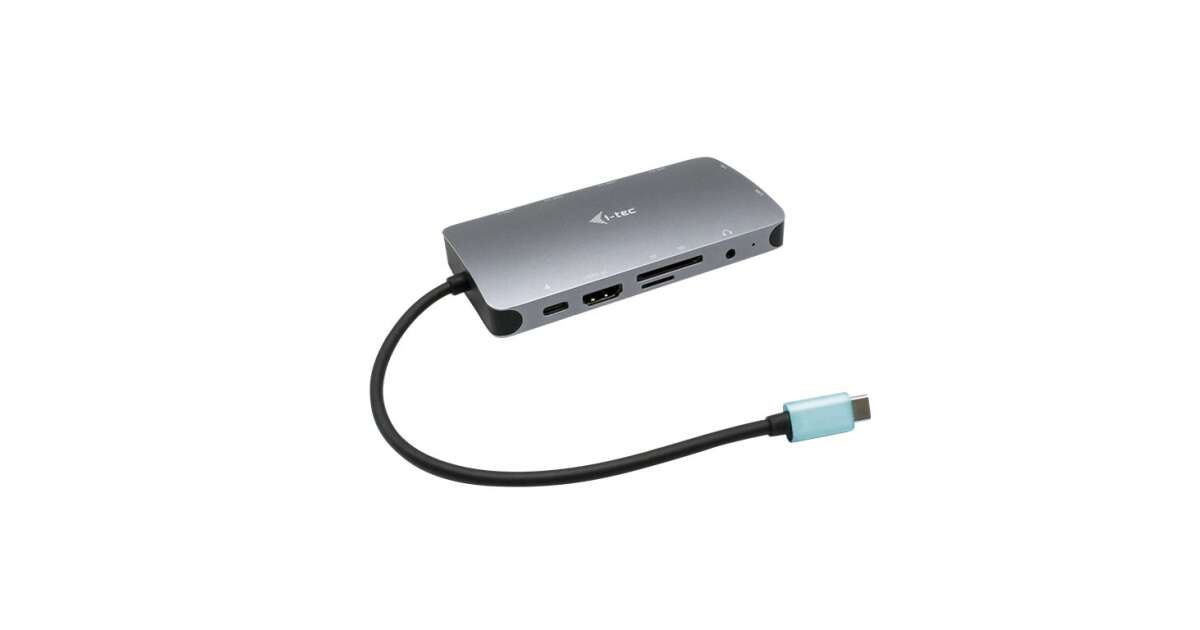 i-tec Metal C31NANOVGA100 stație de andocare și replicator de porturi USB 3.2 Gen 1 (3.1 Gen 1) Type-C Gri 141906413
