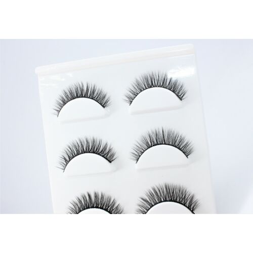 5D Falsche Wimpern Set - Glam, Volume, Sexy - 3 Paare