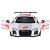 Audi R8 LMS Fém Modellautó - Elölnézet nyitott ajtókkal