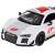 Close-up of the front of the Audi R8 LMS 1:32 scale model car