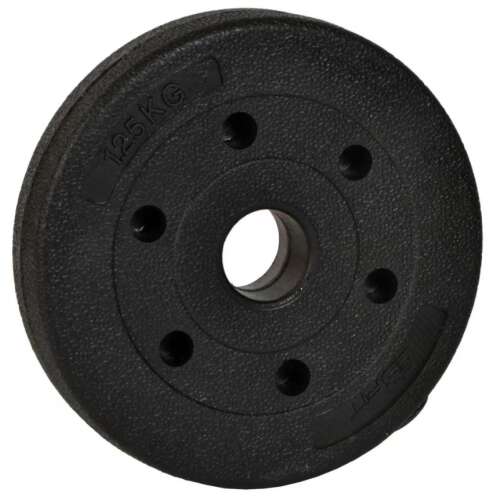 Płyta obciążeniowa Funfit Bitumen 1,25 kg, czarna, otwór 3 cm