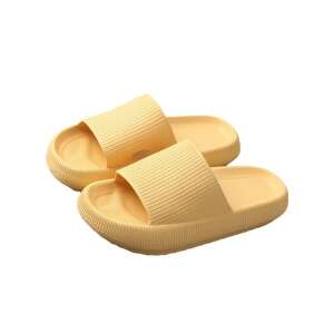 Yellow cloud slippers, comfortable and stylish for indoor and outdoor use - Women's Footwear