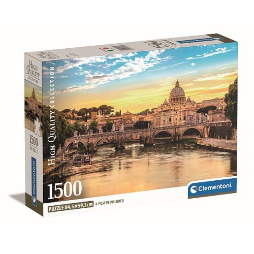 Clementoni Róma 1500 darabos puzzle - High Quality Collection - Puzzle és kirakó