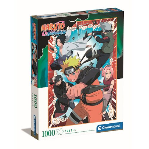 Clementoni Naruto Shippuden 1000 darabos puzzle doboz - Puzzle és kirakó