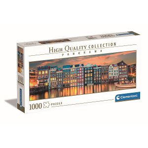 Clementoni Amszterdam Éjszakai Panoráma 1000 darabos puzzle - Clementoni Puzzle