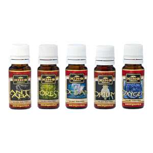 King Aroma 5 pack scented oil set for Relax aromatherapy, 10 ml each - Air Freshener
