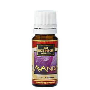 King Aroma Lavender scented oil for aromatherapy, 10 ml - Air Freshener