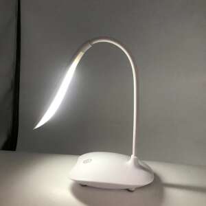 White LED desk lamp with flexible neck, rechargeable battery, touch control - Nonbrand Table Lamp