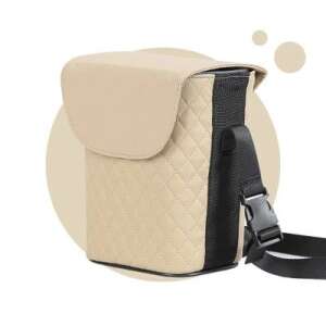 Beige Auto-Mülleimer mit Magnetverschluss, Auto-Organizer, Auto-Aufbewahrung - Autoorganizer