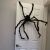 Artificial Spider – Black Color, Plastic + Metal Material, 90 cm Wingspan 107200583