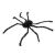 Artificial Spider – Black Color, Plastic + Metal Material, 90 cm Wingspan 107200583