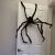 Artificial Spider – Black Color, Plastic + Metal Material, 90 cm Wingspan 107200583
