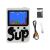 SUP Retro Game Console with Mario game, battery and cables